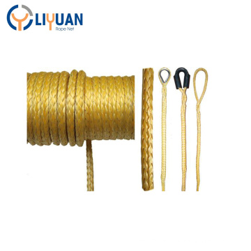 12 Stand UHMWPE Braid Rope for Mooring Ship